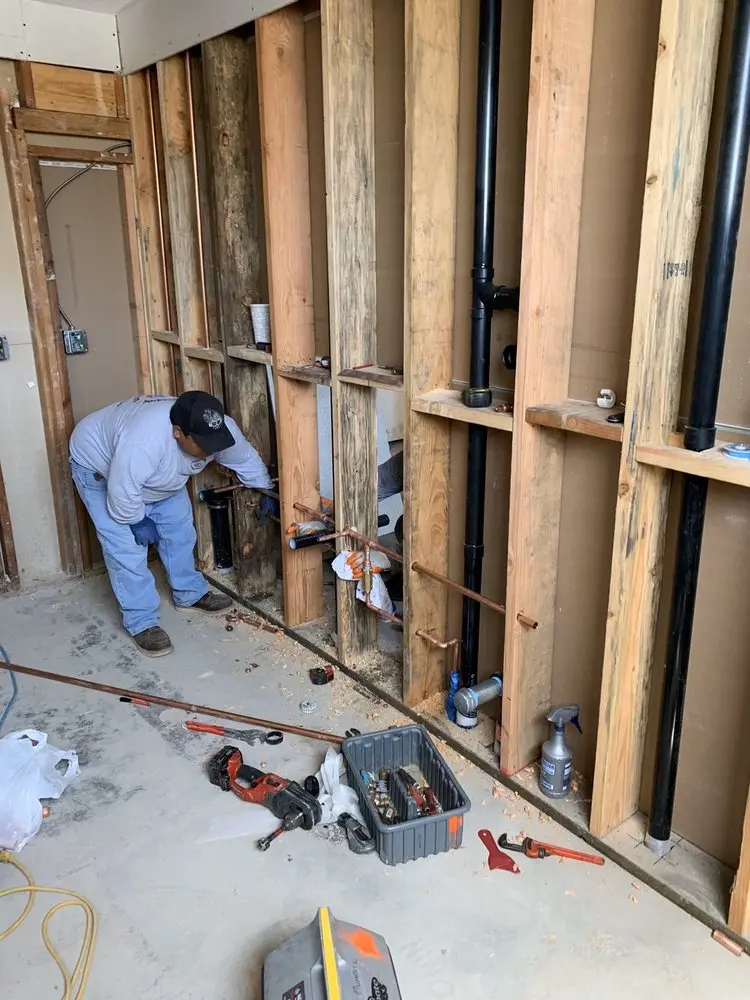 Commercial rough-in plumbing for Water Heater Replacement in Calexico